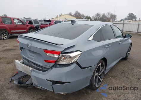 2022 Honda Accord Sport from USA, damaged, VIN 1HGCV1F36NA109068